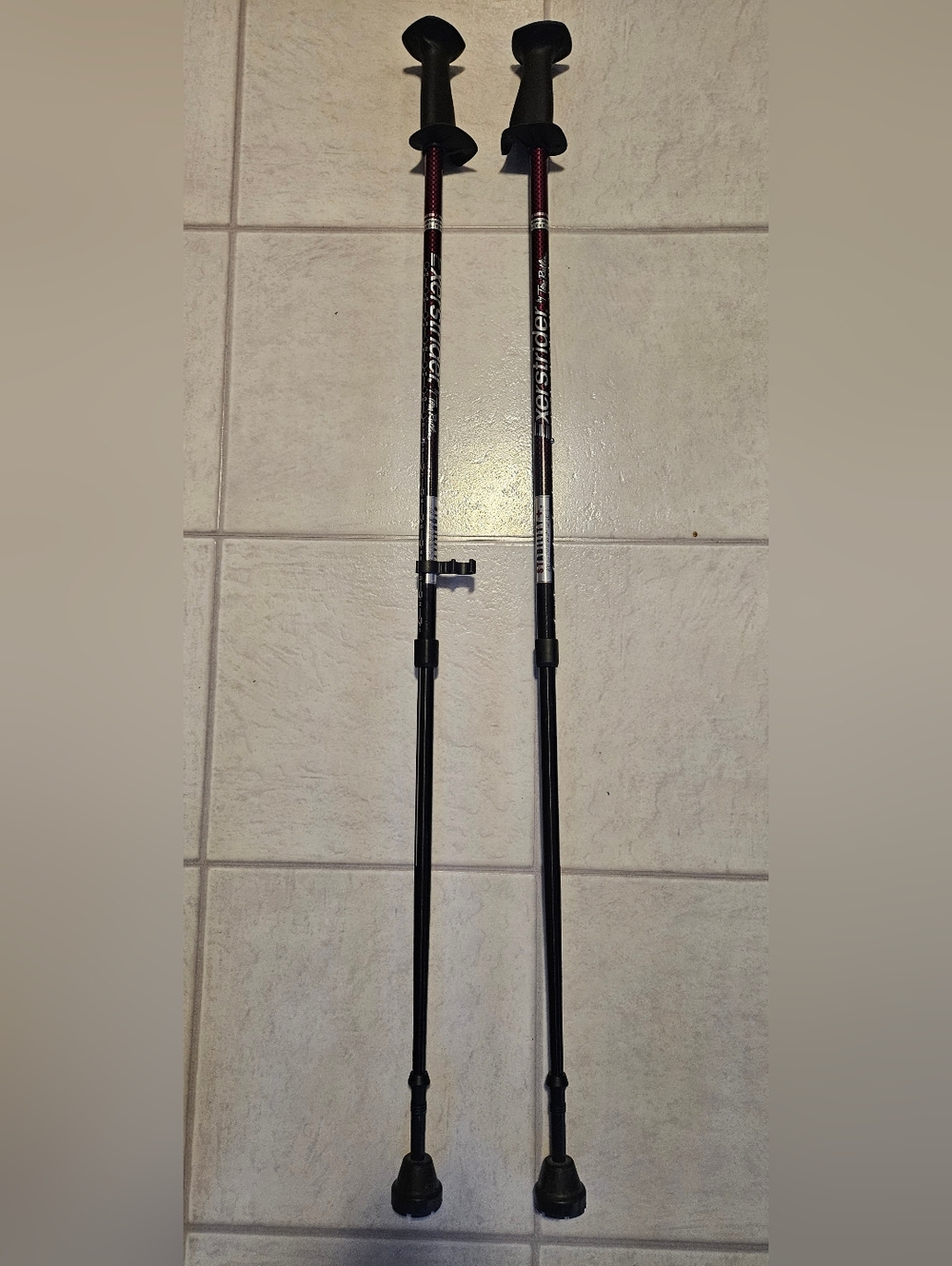 Exerstrider Walking Poles by Tom Rutlin Medisport Adjustable